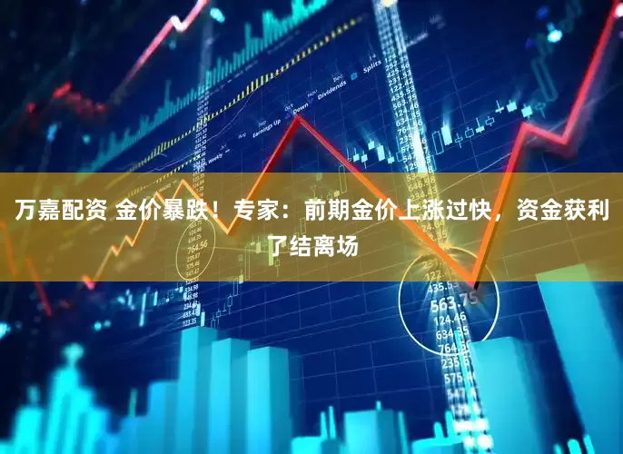 万嘉配资 金价暴跌！专家：前期金价上涨过快，资金获利了结离场